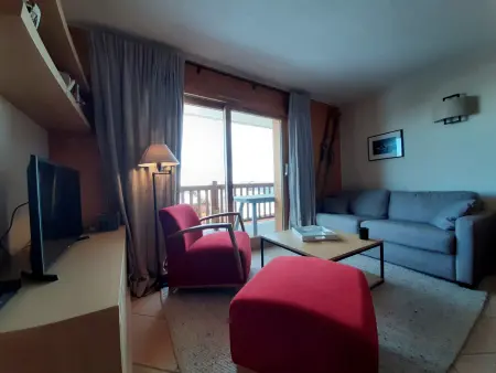 Appartement 3 pièces avec balcon plein sud, pieds des pistes aux Arcs 1800 : photo 4