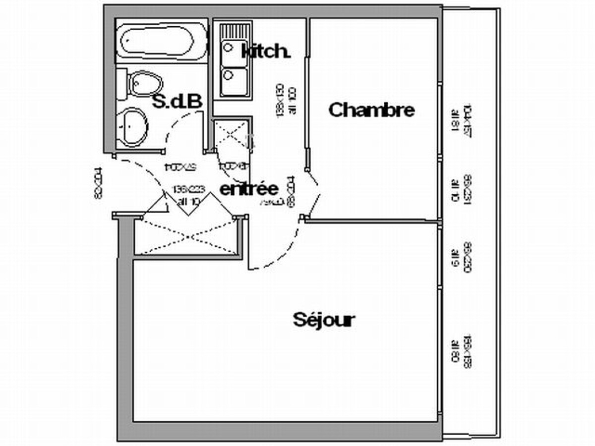 Appart 28m² 4 pers au pied des pistes Chamrousse - Photo 3