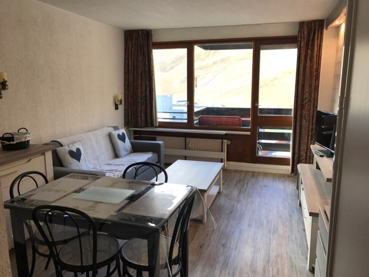 Studio 30m² Tignes, balcon sud/ouest, 4 personnes - Photo 1