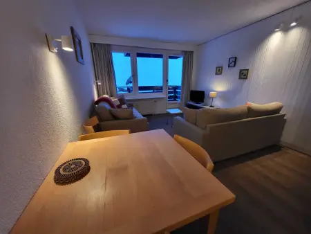 Appartement 2 pièces sud Tignes, balcon montagne, 500m pistes : photo 2