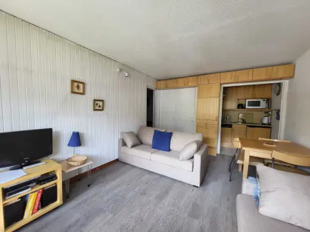 Appartement 2 pièces sud Tignes, balcon montagne, 500m pistes : photo 4