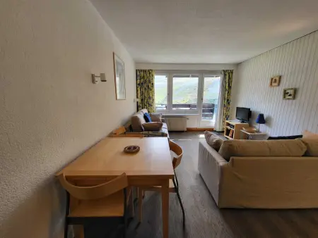 Appartement 2 pièces sud Tignes, balcon montagne, 500m pistes : photo 5
