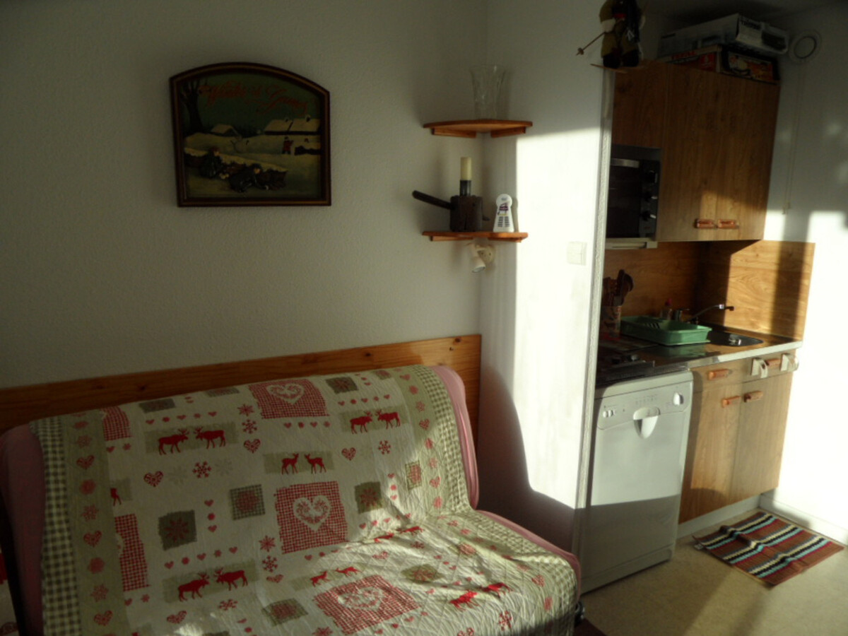 Studio cabine 4 pers. balcon Sud-Ouest à Chamrousse - Photo 3
