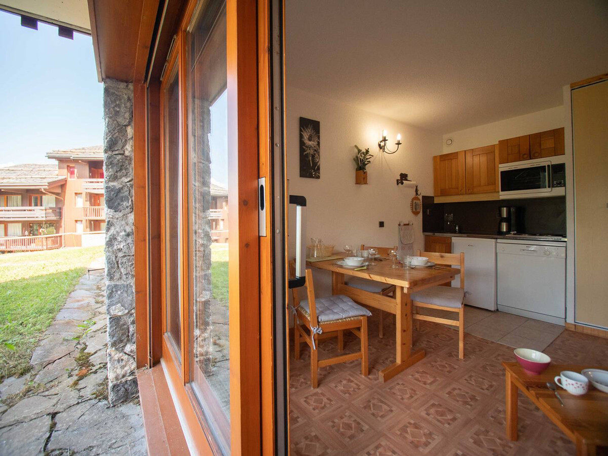 Studio 18m² terrasse piste, accès direct skis à Valmorel - Photo 11