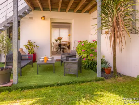 Location appartement à Larmor Plage, Appartement 2 pièces en rez-de-jardin à 300m des plages et commerces - Larmor-Plage