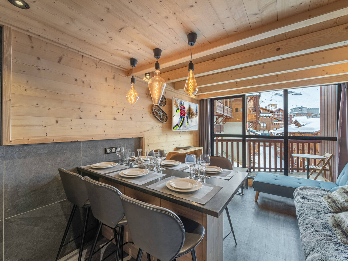 Duplex rénové 6 pers avec local à ski, Val Thorens - Photo 1