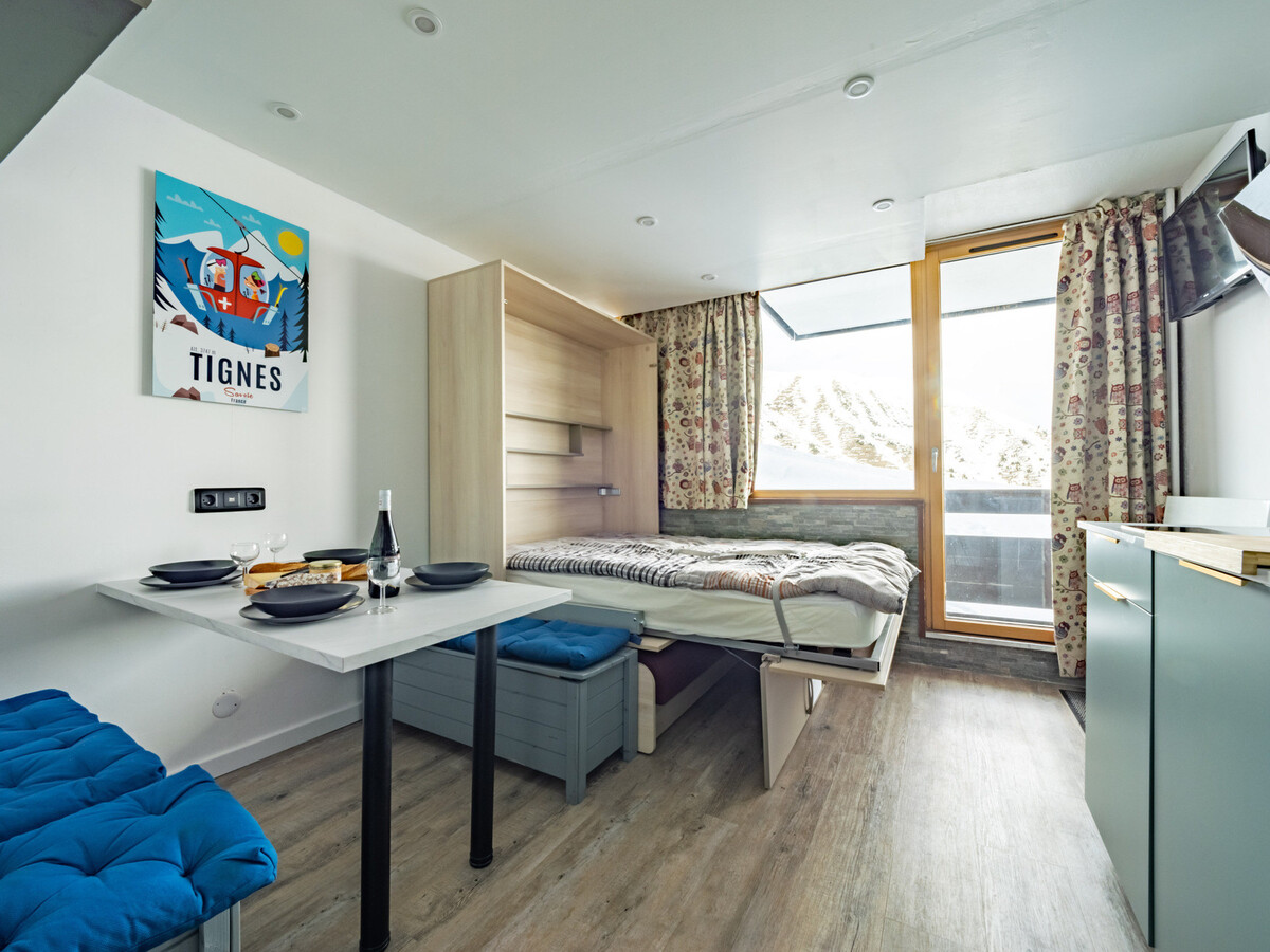 Studio 21m² skis aux pieds à Tignes le Lavachet - Photo 3