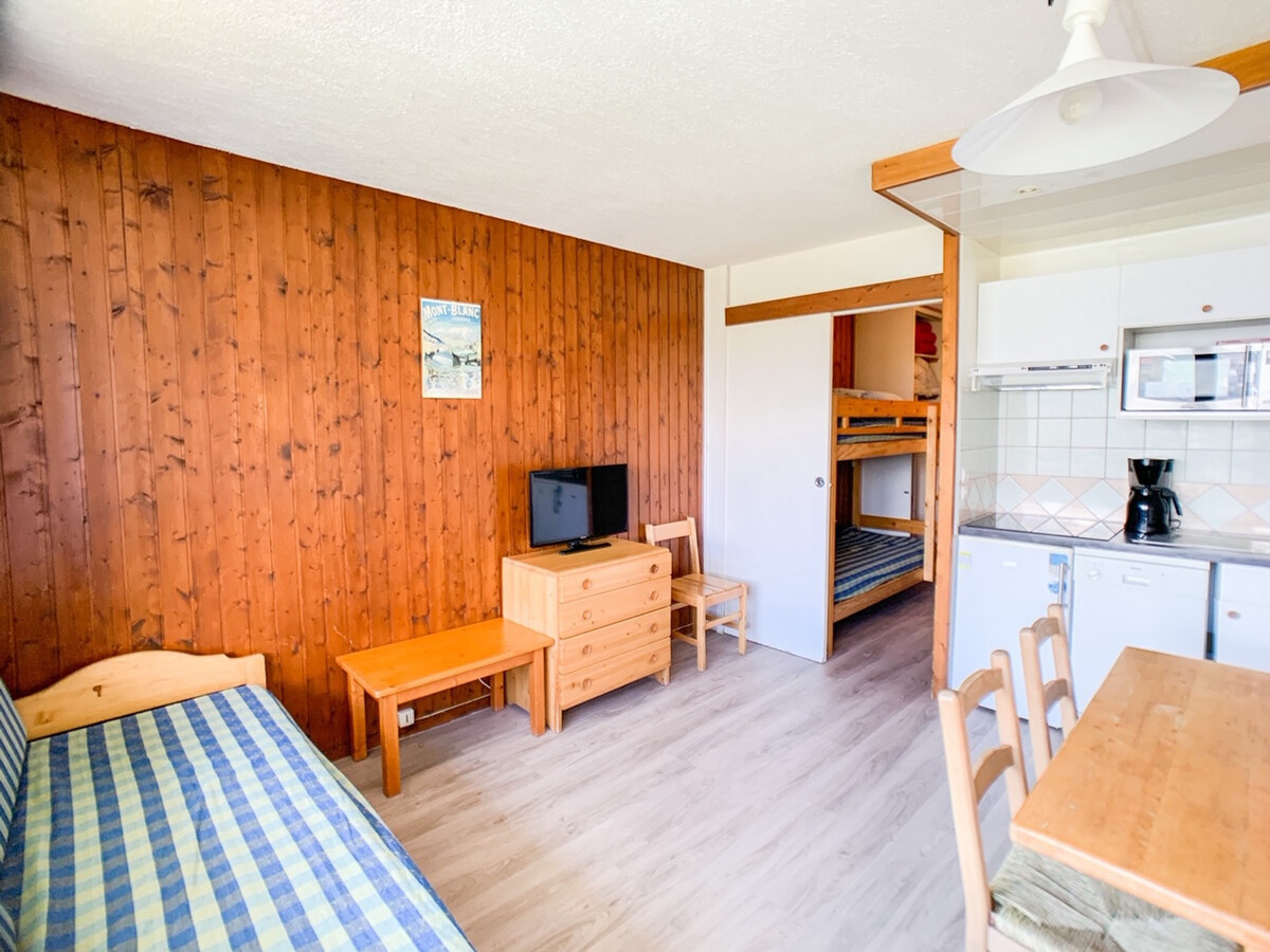 Studio 21m² 4 personnes balcon, accès pistes Tignes - Photo 1