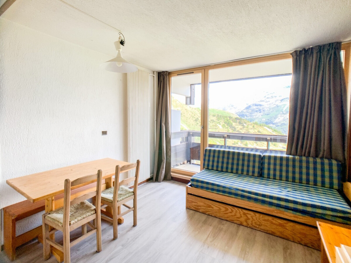 Studio 21m² 4 personnes balcon, accès pistes Tignes - Photo 7