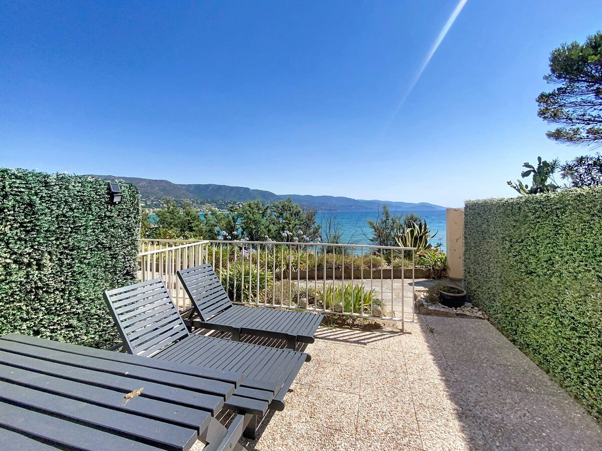 Studio 27m² bord de mer, accès plage direct à Bormes - Photo 1