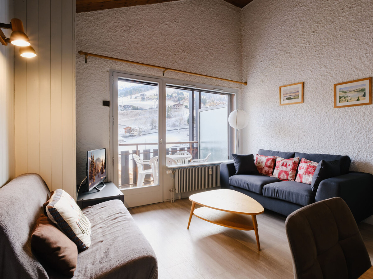 Eden Roc 618 : 2 chambres, 50 m des pistes - Photo 1