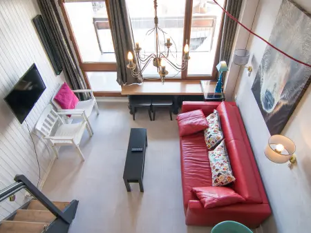 Studio mezzanine 36m² Tignes, balcon sud/ouest, 5 personnes : photo 8