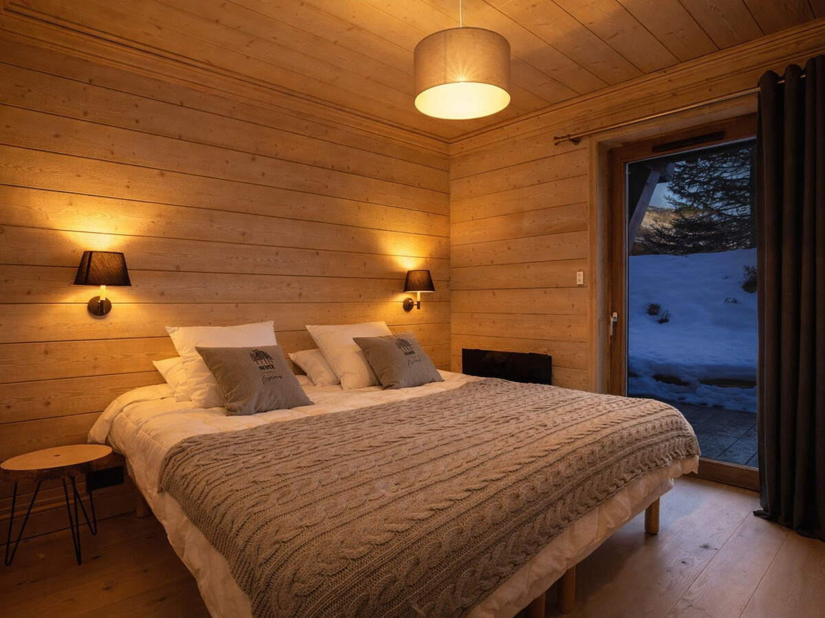 Duplex 6 pers. à Courchevel - 3 chambres, parking, ski - Photo 5