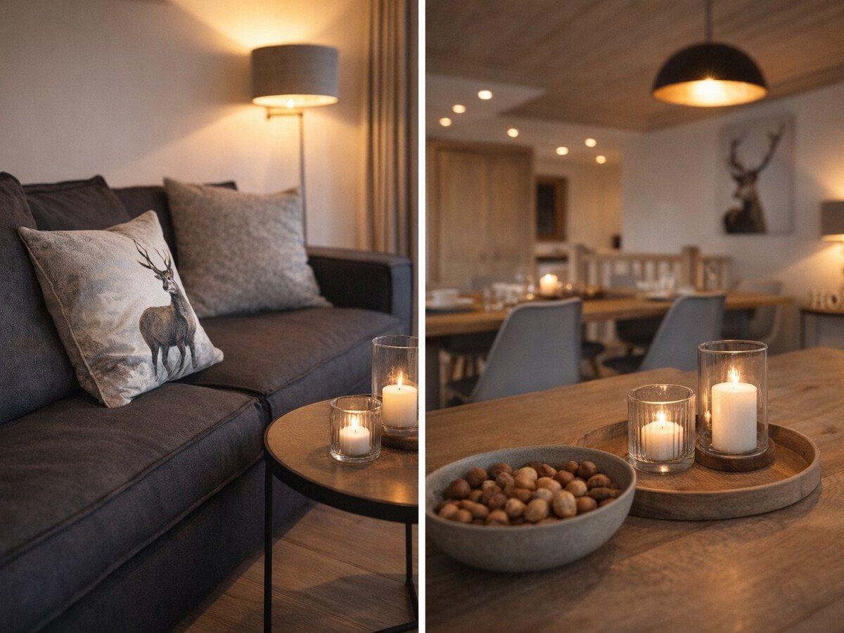 Duplex 6 pers. à Courchevel - 3 chambres, parking, ski - Photo 13