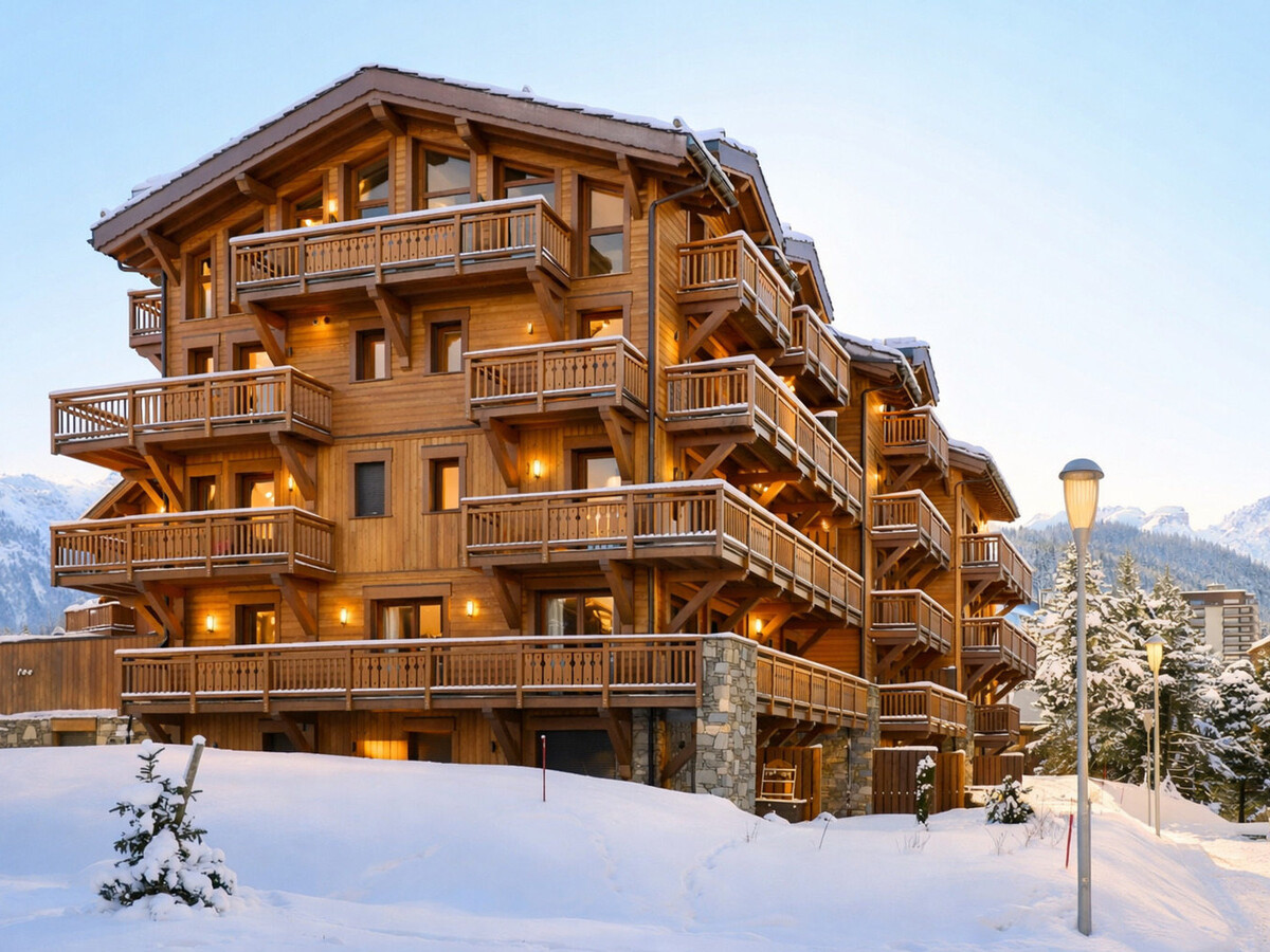 Duplex 6 pers. à Courchevel - 3 chambres, parking, ski - Photo 14