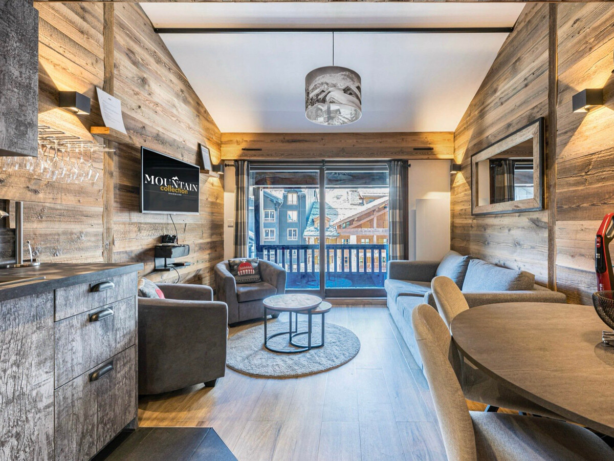 Appartement 4 personnes, balcon Sud au cœur Val-d'Isère - Photo 1