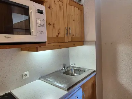 Studio 27m² vue pistes · Plagne Villages, 4 pers. : photo 4