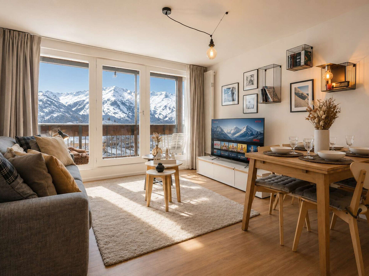 Appartement 47m² rénové, pistes à 50m, insonorisé - Photo 1