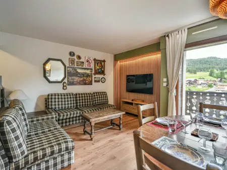 Location appartement à Les Gets, Duplex T3 aux Gets - 5 pers, vue panoramique, balcon, parking, WiFi