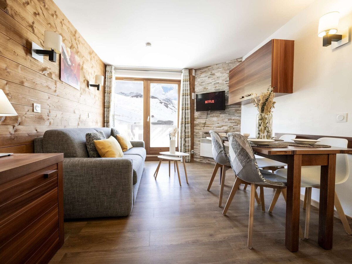 Appartement 4 pers rénové à Val Thorens, balcon vue - Photo 1