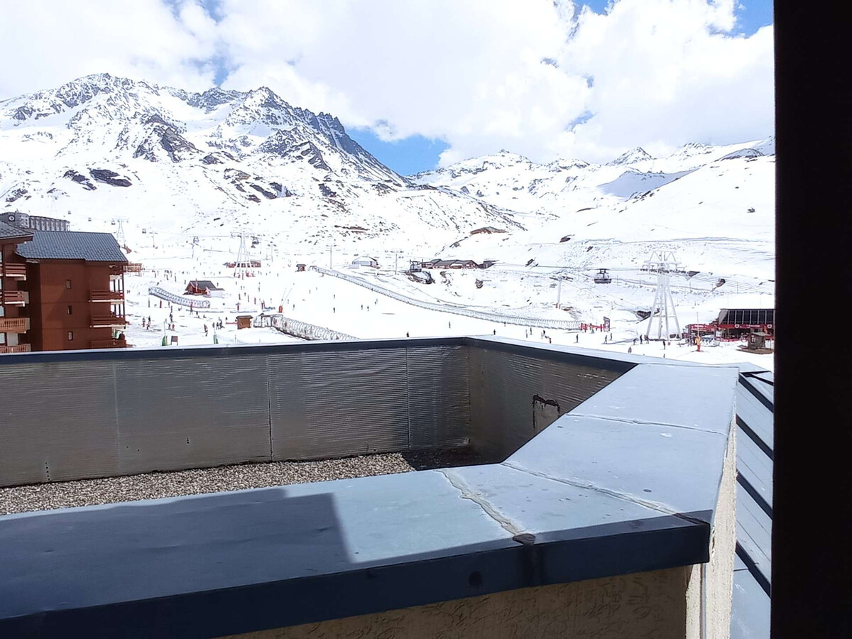 Appartement 4 pers rénové à Val Thorens, balcon vue - Photo 17