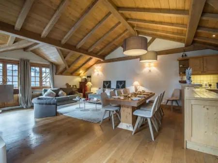 Courchevel 1850 : Élégant Duplex avec Cheminée et WiFi : photo 4