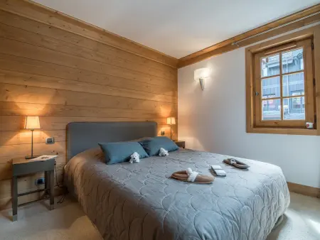 Duplex charme Courchevel 1850 avec cheminée, 6 personnes : photo 3