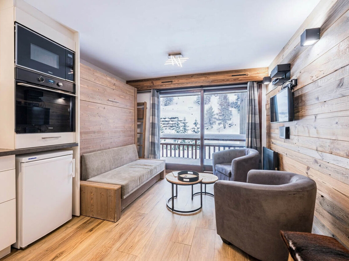 Studio rénové 23m² Centre Val-d'Isère, balcon - Photo 1