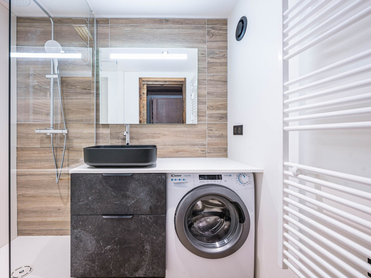 Studio rénové 23m² Centre Val-d'Isère, balcon - Photo 11