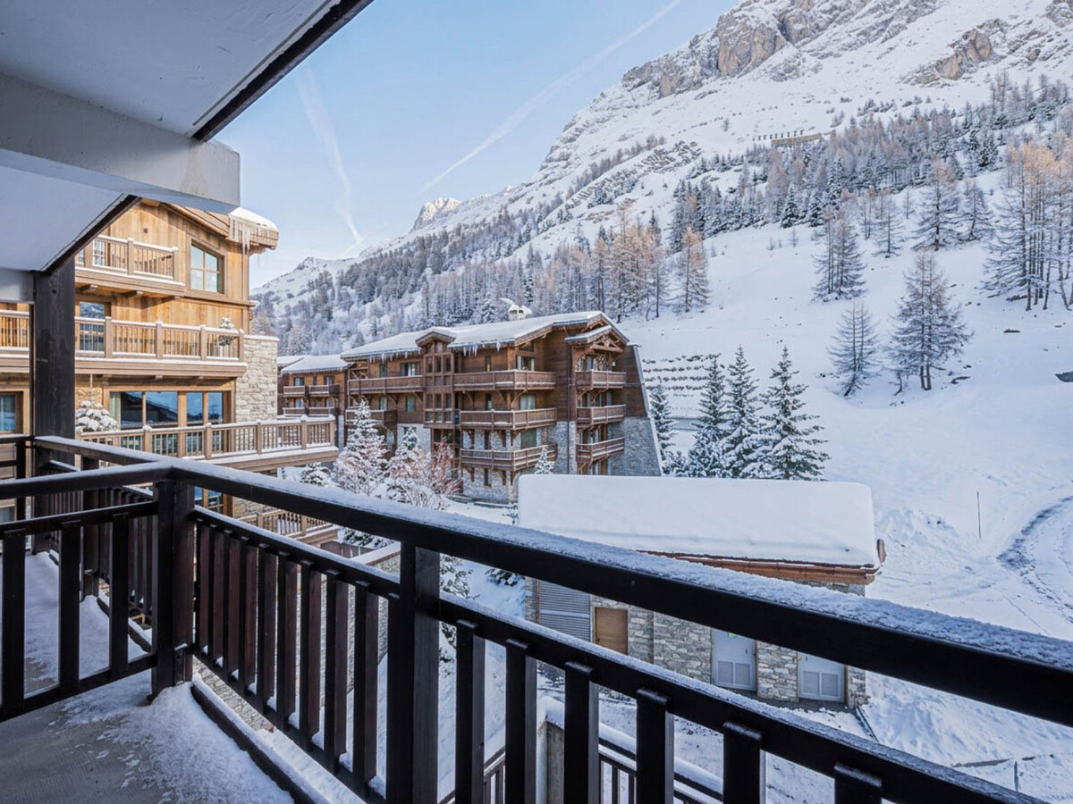 Studio rénové 23m² Centre Val-d'Isère, balcon - Photo 13