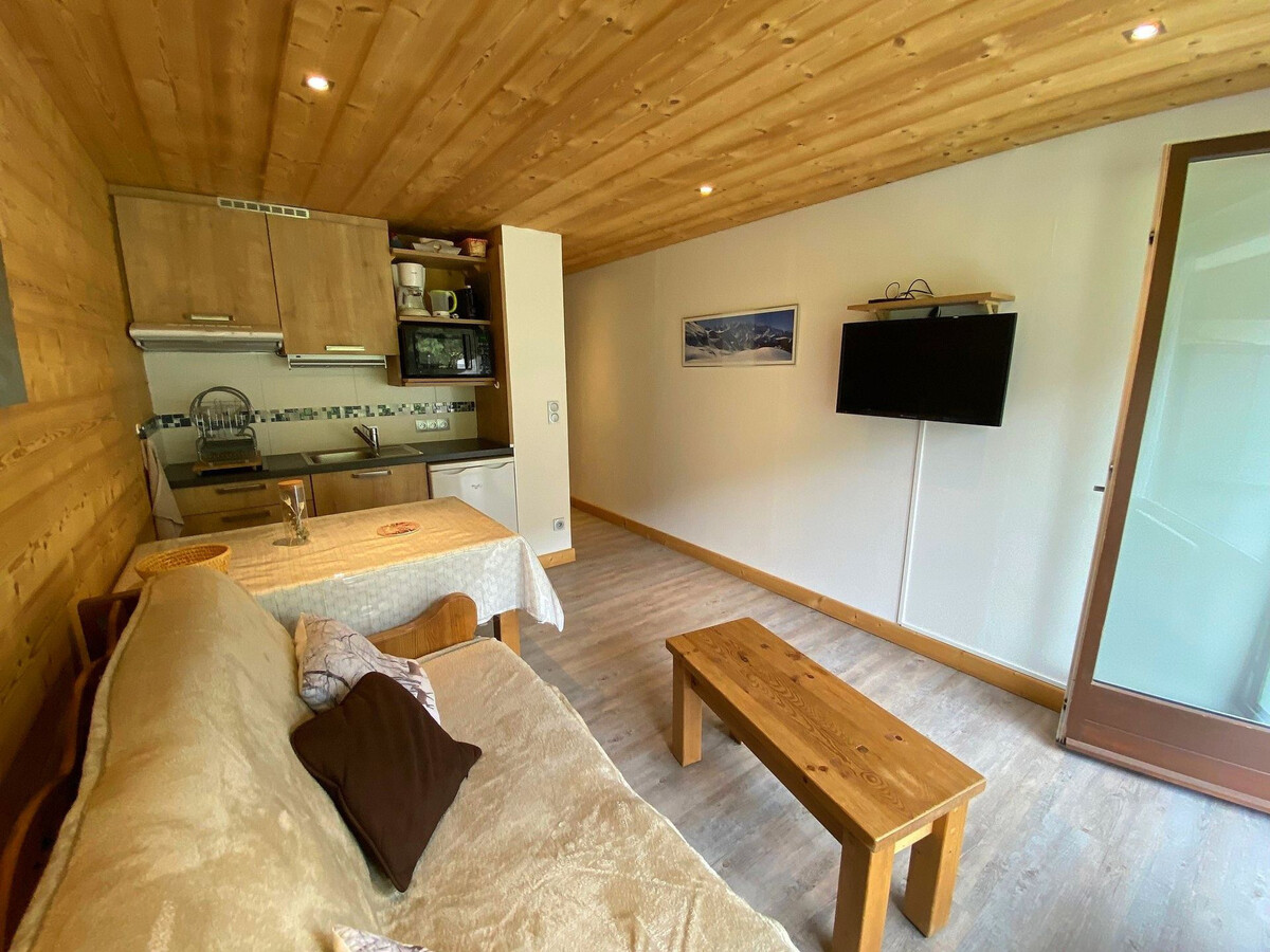 Studio cabine rénové avec balcon et garage à La Clusaz - Photo 2