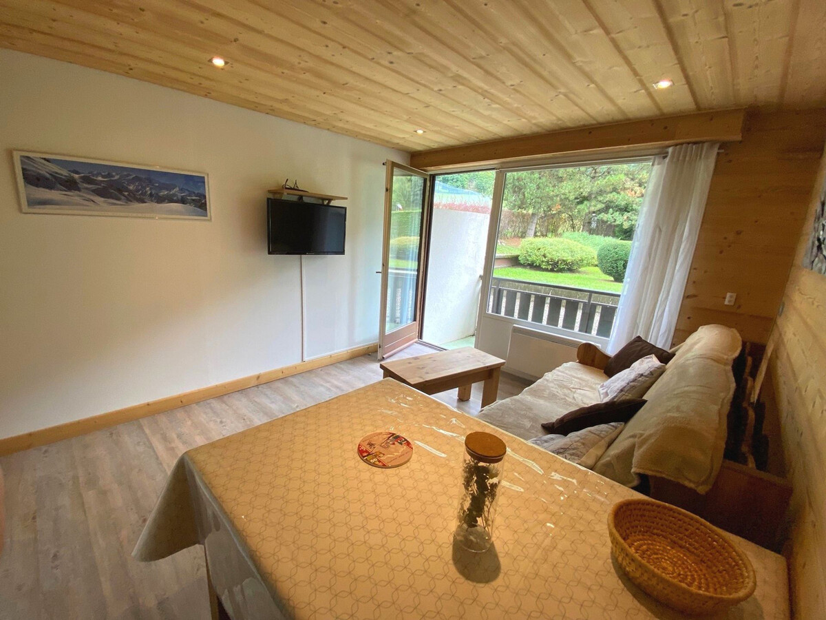 Studio cabine rénové avec balcon et garage à La Clusaz - Photo 4
