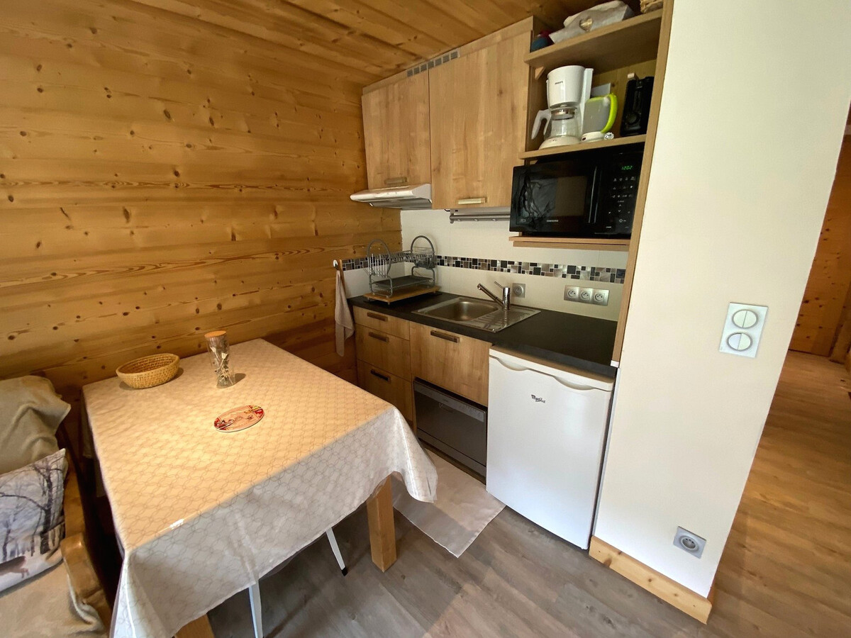 Studio cabine rénové avec balcon et garage à La Clusaz - Photo 6