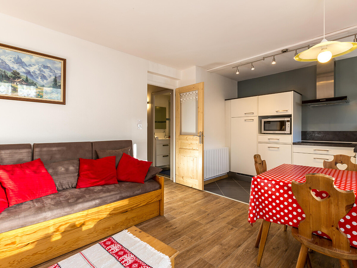 Appartement 2 chambres La Clusaz, balcon Aravis - Photo 3