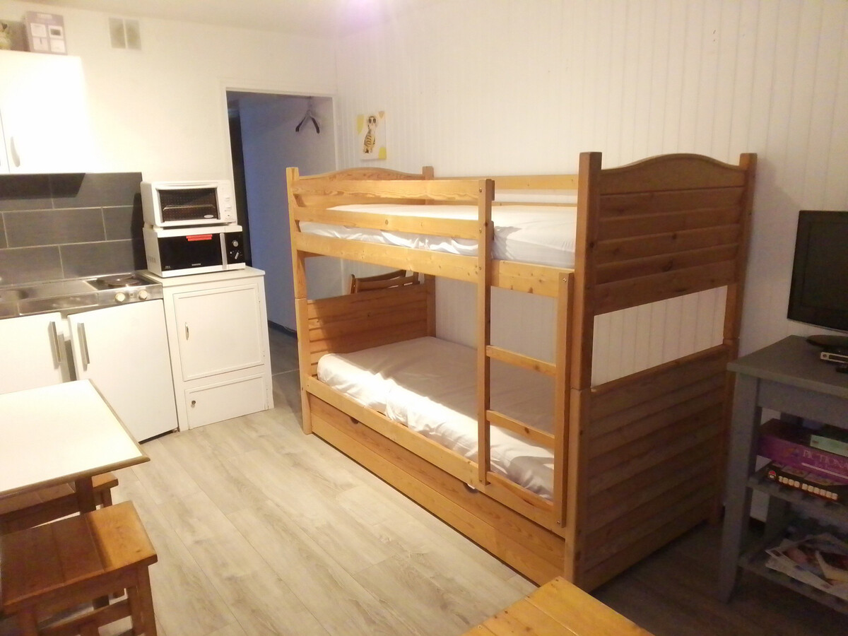 Studio 22m² Chamrousse, 4 pers, exposition Sud - Photo 2