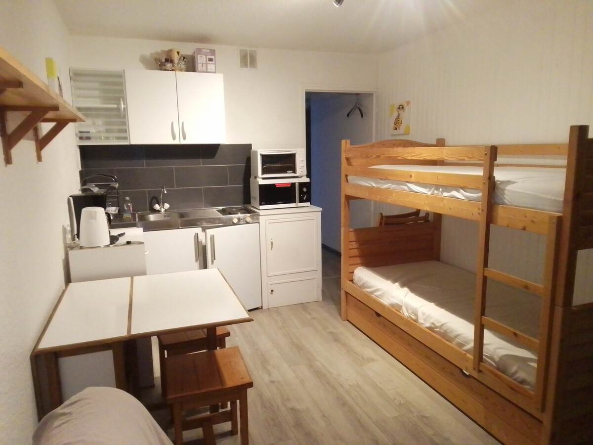Studio 22m² Chamrousse, 4 pers, exposition Sud - Photo 3