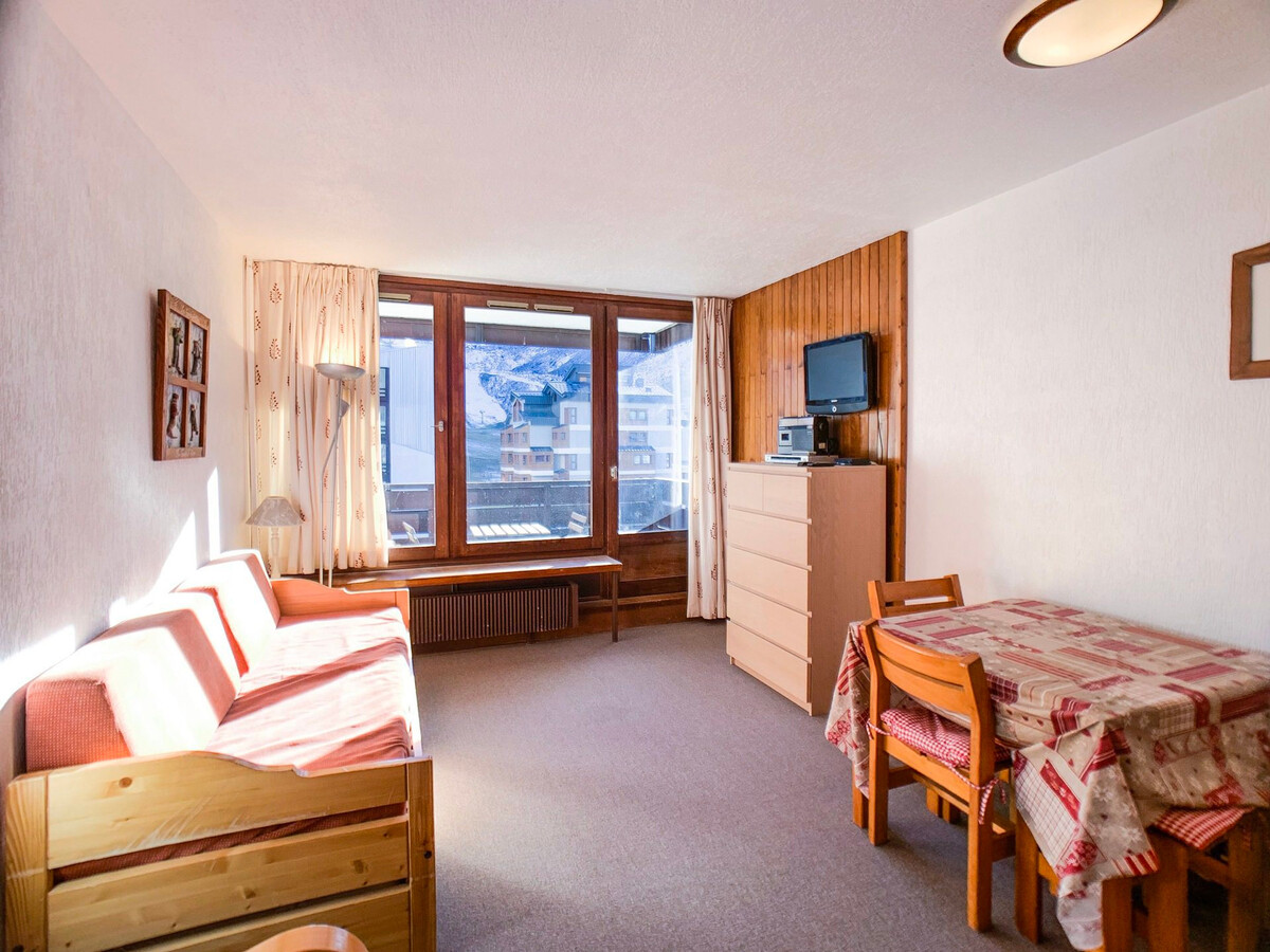 Studio 24 m² ski aux pieds, balcon sud à Tignes - Photo 1