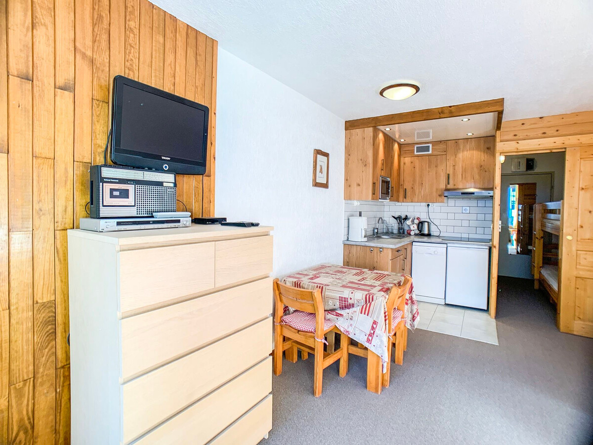 Studio 24 m² ski aux pieds, balcon sud à Tignes - Photo 3