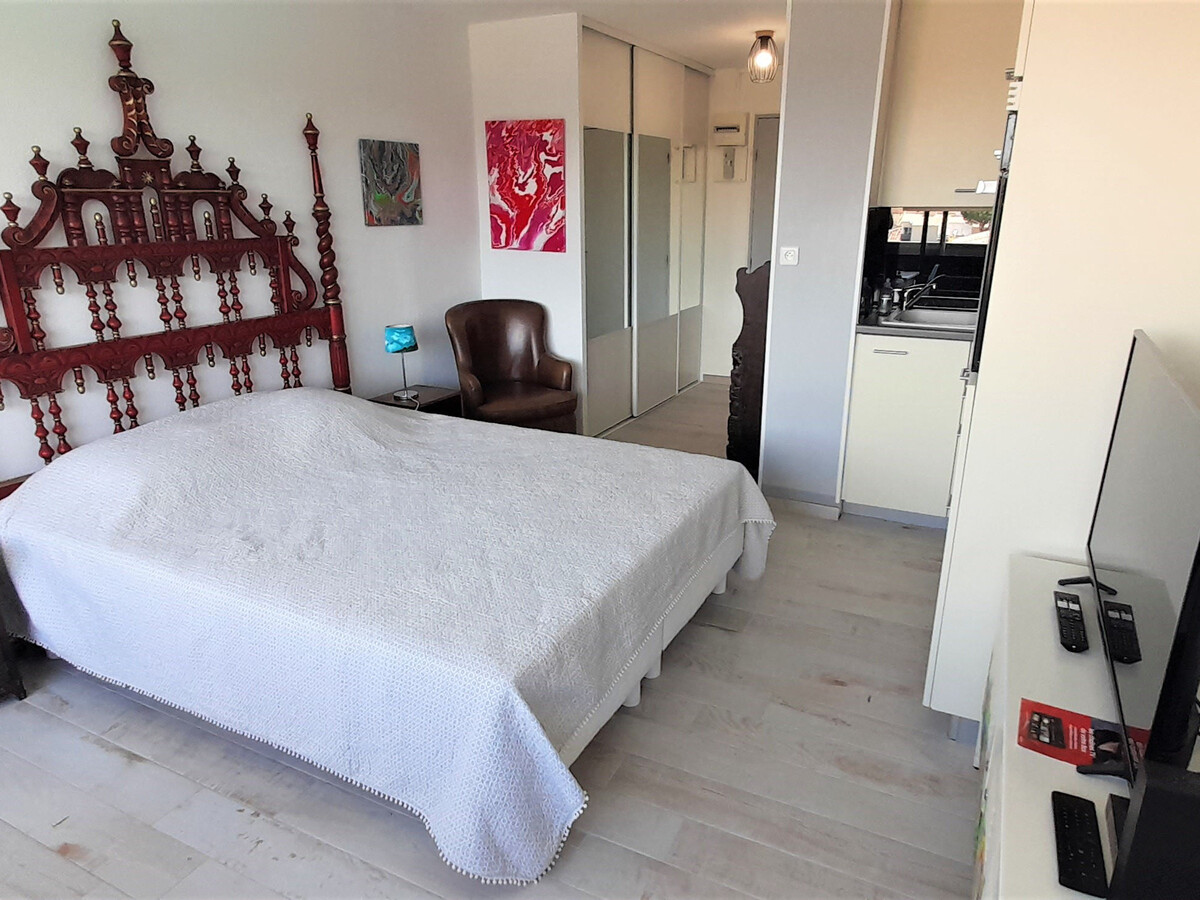 Studio climatisé 2 pers, accès piscine, Cap d'Agde - Photo 6