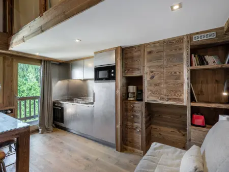 Location appartement à Méribel, Studio fonctionnel à Méribel avec parking