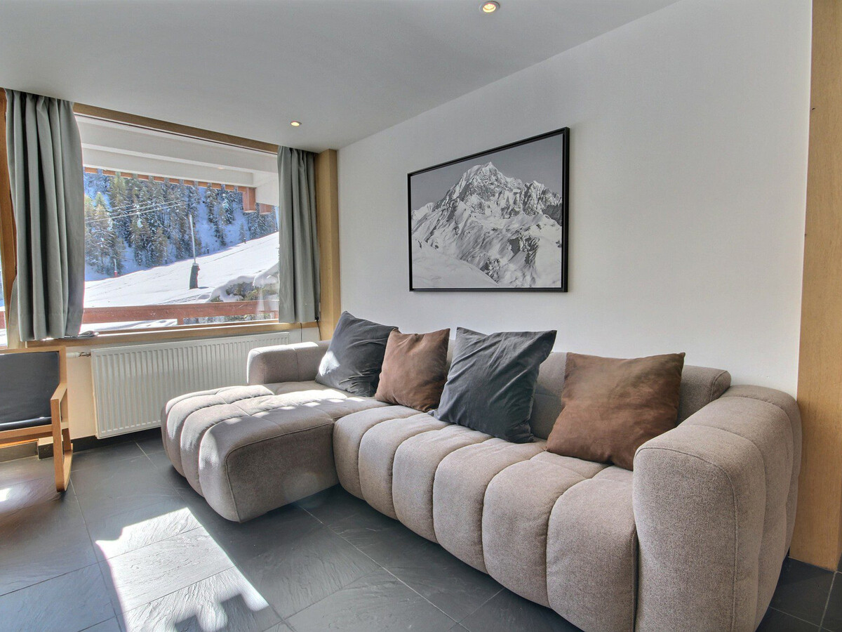 Appartement 6 pers. rénové, terrasse sud, rez-de-pistes à La Plagne - Photo 4