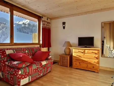 Studio rénové sud, balcon, 8e étage à La Plagne : photo 7