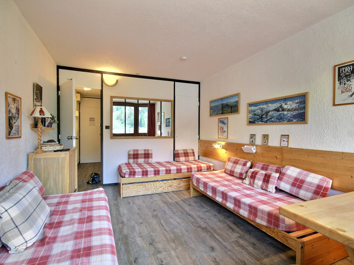 Studio 3 pers. vue pistes, balcon sud, 9e étage - Photo 1