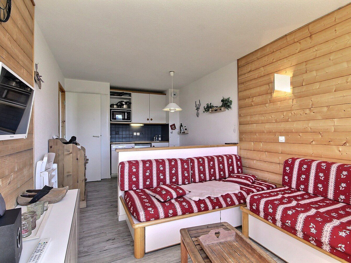 Appart 6 pers rez-de-pistes, terrasse sud-ouest Belle Plagne - Photo 2