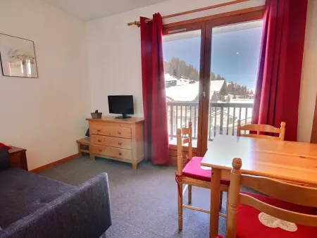 Location appartement à Plagne 1800, Studio cosy pour 4 au pied des pistes