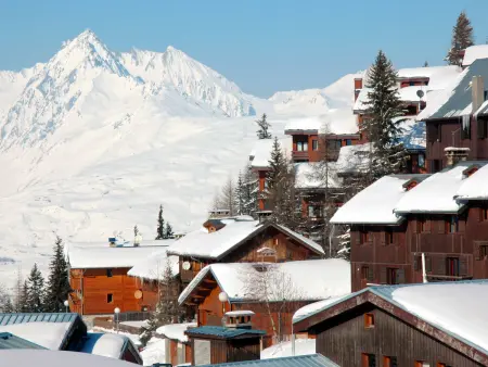 Studio 4 personnes avec balcon à La Plagne 1800 : photo 10