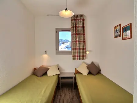Appart 2 pièces ski aux pieds, balcon vue pistes à Plagne Soleil : photo 6