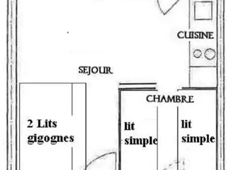 Appart 2 pièces ski aux pieds, balcon vue pistes à Plagne Soleil : photo 8