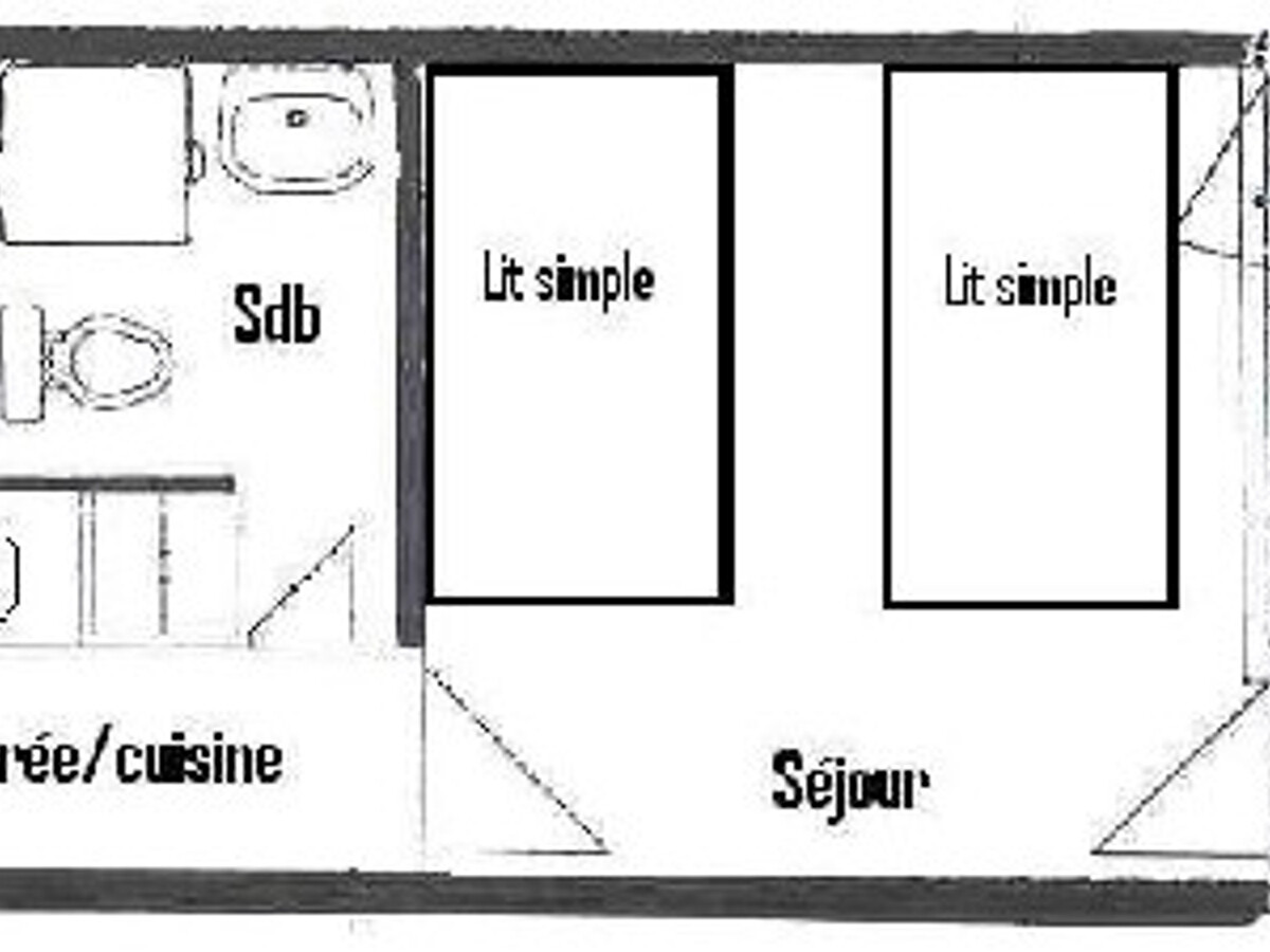 Studio 3 cristaux La Plagne, balcon vue montagne - Photo 3