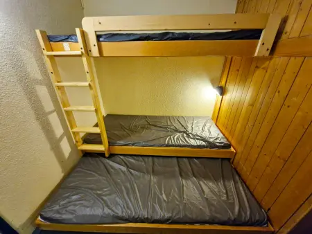 Studio 5 pers. skis aux pieds, balcon Sud-Ouest aux Arcs : photo 7